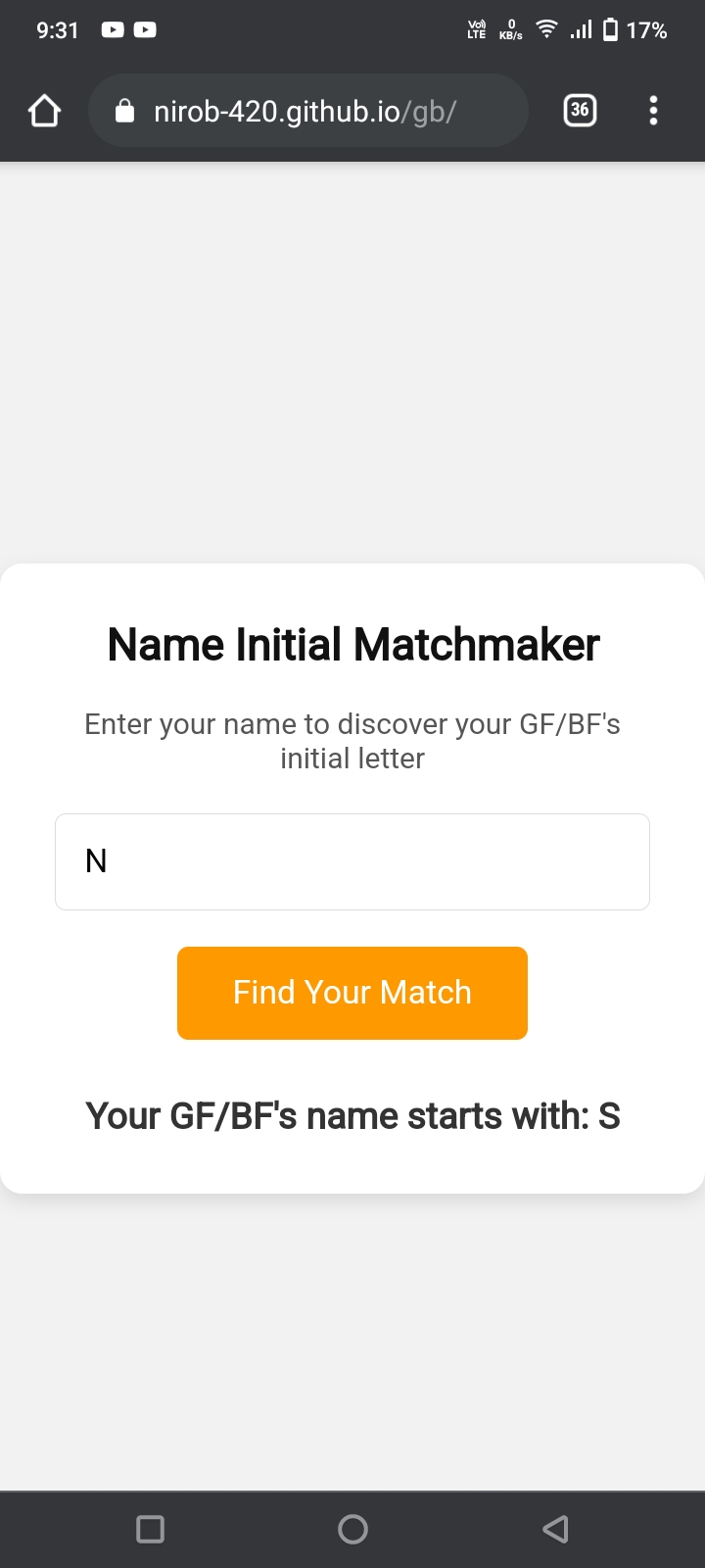 Name Matchmaker